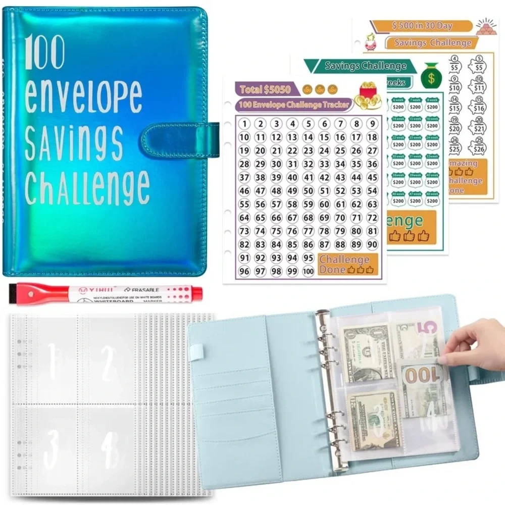 Savings Challenge Binder